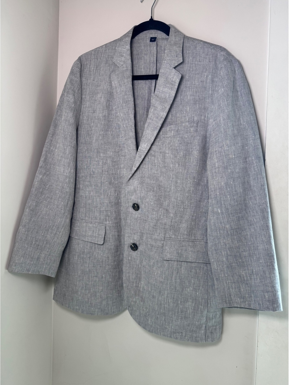 J.Crew Thompson Men's Light Gray 100% Linen Blazer, Size 38 - NWT